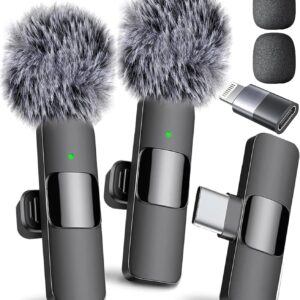 Lavalier - Mini MIC Pro  - Microfono para SmartPhone Tipo-C + Lighting Adapt