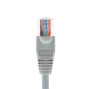Nexxt Cable Patch Cord Cat.5e 3 Ft Gris (AB360NXT01)
