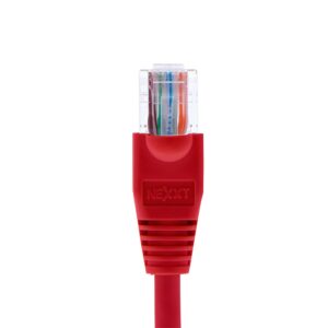 Nexxt Cable Patch Cord Cat.5e 3ft  Rojo (AB360NXT03)