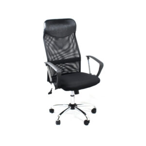 Xtech Silla Gerencial Negra Ejecutiva - QZY-2501 - AM160GEN46 (Turín) Sin Armar