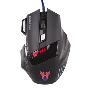 ARGOM Mouse Optico USB Gaming Combat MS42 (ARG-MS-2042BK)