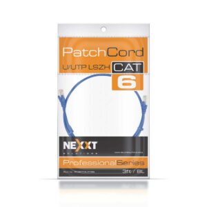 Nexxt Cable Patch Cord Cat.6A 7 Ft Azul (PCGPCC6ALZ07BL)